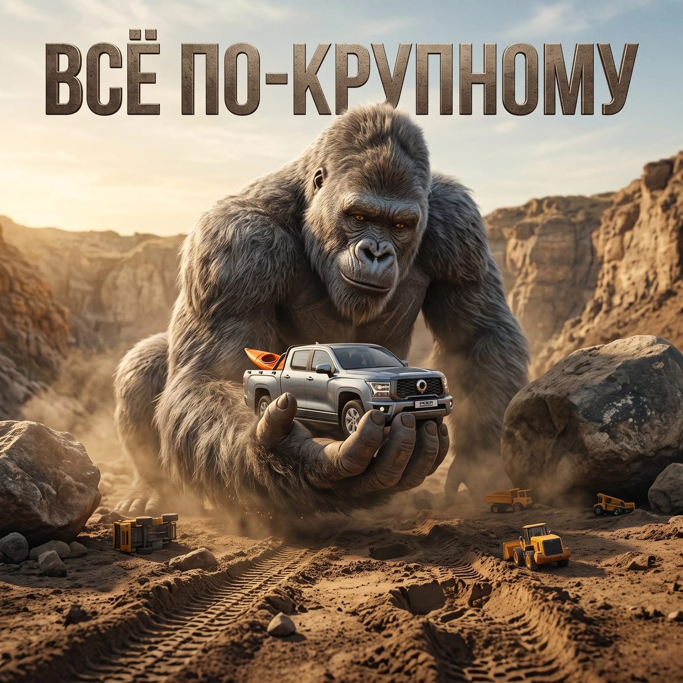 Всё по-крупному
